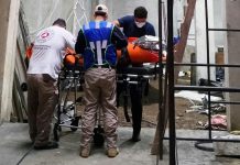 Trabajador queda herido tras caer de un andamio en Uruapan