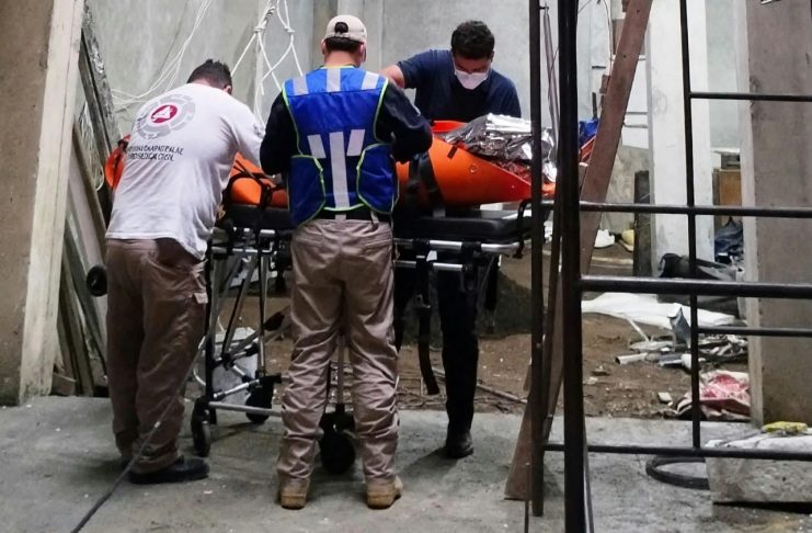 Trabajador queda herido tras caer de un andamio en Uruapan