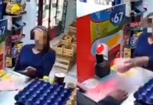 #VIDEO // “Lady Jamón” tras escandalizar por tres pesos de diferencia en su compra