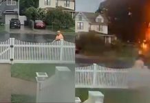 #VIDEO // Impactante momento en que un rayo cae sobre un hombre en Staten Island