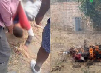 #VIDEOFUERTE // Linchan y queman a dos sicarios tras doble homicidio en Chalguayacu, Ecuador