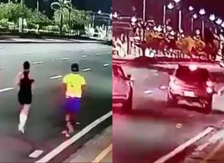 #VIDEO // Muere mujer atropellada en Ecuador mientras trotaba con sus amigos, el conductor huyó del lugar