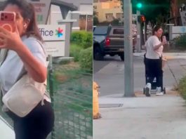 #VIDEO // Mujer que amenazó a taqueros con llamar a ICE en EE. UU.