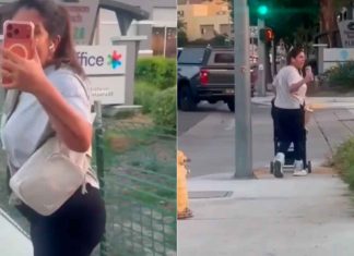 #VIDEO // Mujer que amenazó a taqueros con llamar a ICE en EE. UU.