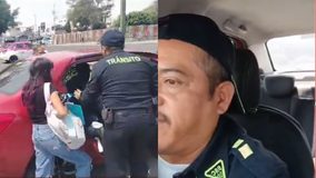#VIDEO // Tránsito ayuda a joven en labor de parto a llegar a emergencia en la alcaldía Cuauhtémoc