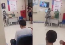 #VIDEO // Paciente enfurecida se va a los golpes contra una enfermera en sala de emergencias en Brasil