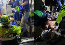 Paramédicos salvan la vida de un hombre en la colonia Sol Naciente de Uruapan