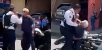 #VIDEO // Policías viales someten con fuerza excesiva a adulto mayor en Cuernavaca