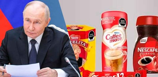 Rusia confisca operaciones de Nestlé y deja marcas como Nescafé y KitKat bajo control temporal de Moscú