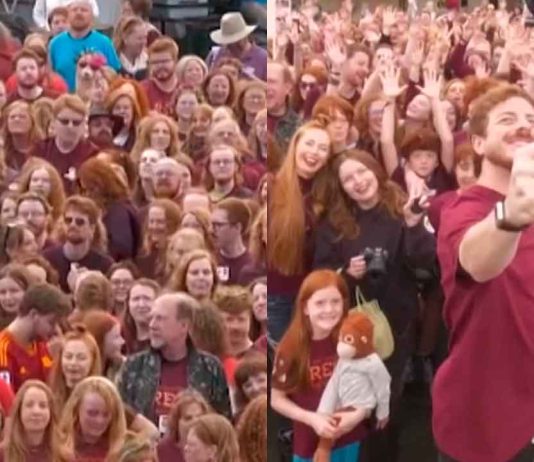 #VIDEO // Miles de pelirrojos de todo el mundo celebran su festival anual en los Países Bajos