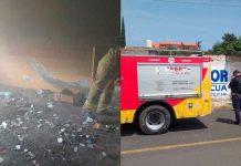 Se registra incendio en domicilio abandonado de la colonia Ejidal Tres Puentes, en Morelia