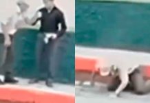 #VIDEO // Sujeto empuja a adulto mayor a la calle frente a guardería en San Lucas Sacatepéquez