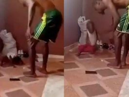 #VIDEO // Sujeto grabado golpeando brutalmente a una niña con un cable en Nigeria