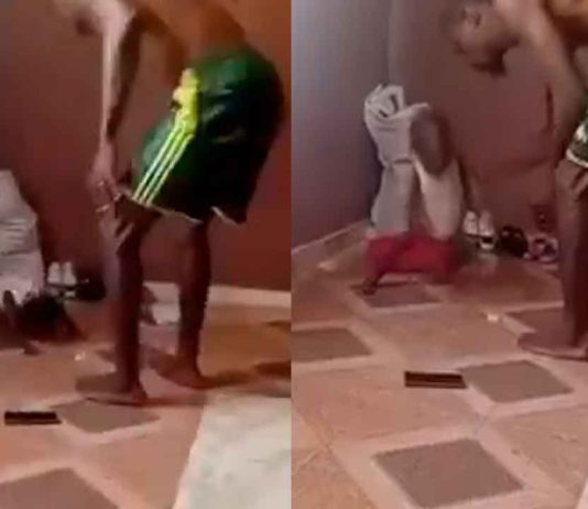 #VIDEO // Sujeto grabado golpeando brutalmente a una niña con un cable en Nigeria