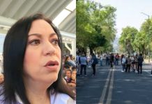 Deben estar en las aulas, no aquí”: Mariana Sosa encara a normalistas