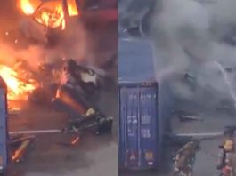 #VIDEO // Helicóptero de NBC se desploma en pleno vuelo y mueren tres personas, incluyendo a reportera