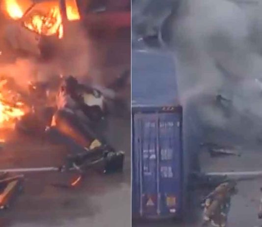 #VIDEO // Helicóptero de NBC se desploma en pleno vuelo y mueren tres personas, incluyendo a reportera