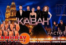 Todo listo para el gran concierto de la Noche Moreliana