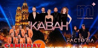 Todo listo para el gran concierto de la Noche Moreliana