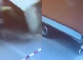#VIDEO // Tren de pasajeros embiste y destroza a un camión atrapado en las vías en Polonia