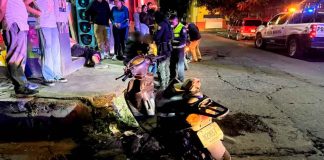 Tres menores y un joven lesionados, tras encontronazo de motos en Zamora