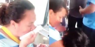 #VIDEO // Ruta 2A choca en Puebla y pasajera pierde los dientes