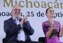 Visita de Sheinbaum a Morelia fue solo para rendir su informe: Bedolla