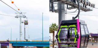 Vuela la primer cabina del teleférico de Morelia; arranca etapa de pruebas