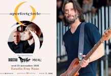 ¡Keanu Reeves llega a México con Dogstar! Abrirá concierto de A Perfect Circle y Puscifer