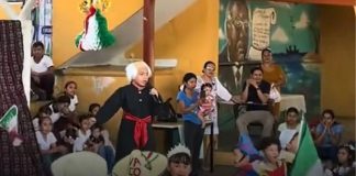 #VIDEO || Niño cambia la arenga del Grito y hace estallar de risa a todos: “¡Viva La Rosa de Guadalupe!”