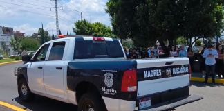 Reciben madres buscadoras patrulla de Morelia para búsquedas en todo Michoacán