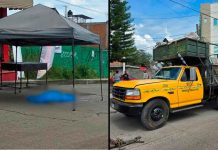 Adolescente muere tras caer de una camioneta recolectora de basura, en Morelia