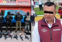 Detienen al presidente municipal de Esperanza y a 8 personas más por robo a transportistas