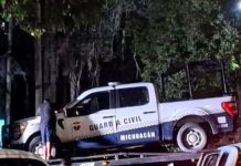 Delincuentes atacan a policías en Apatzingán; hay dos oficiales heridos
