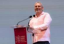 Destaca Bedolla inversiones históricas en agua, carreteras y salud durante su 5º Informe en Zamora