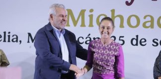 “No estás sola”: Bedolla respalda a Sheinbaum y destaca inversión histórica de 57 mil mdp para Michoacán