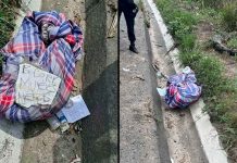 “Por cojer mujeres ajenas”: abandonan cadáver envuelto en sábanas en la carretera a Amatitlán
