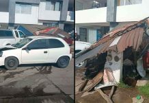 Camioneta se impacta contra auto estacionado y puesto de tacos en Lomas del Mayoral, Morelia
