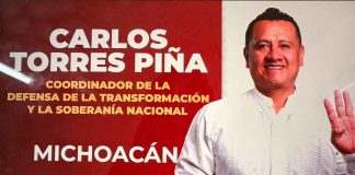 Torres Piña será el aspirante a la gubernatura de Michoacán