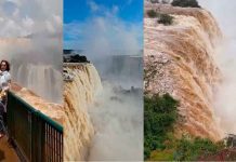 #VIDEO // El Iguazú ruge con fuerza: las cataratas superan los 8 millones de litros por segundo