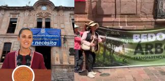 Ambientalistas y estudiantes se hacen visibles a horas de la llegada de la presidenta Sheinbaum a Morelia