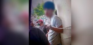 Comuneros tratan a linchar a dos presuntos extorsionadores en San Lorenzo, Uruapan