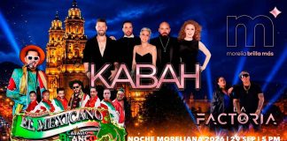 Kabah encabezará el concierto gratuito del 29 de septiembre en el Centro de Morelia