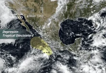 Huracán Polo alcanza categoría 5 frente a México; Michoacán entre los estados con lluvias intensas