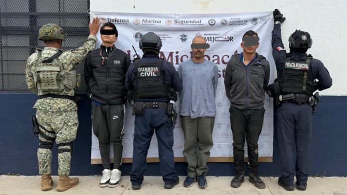 detencion-tres-hombres-armas-explosivo-zamora-seguridad