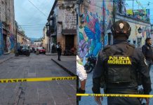 “El Beto” es ultimado a tiros en el Centro Histórico de Morelia; la víctima portaba pistola