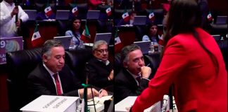 #VIDEO // A 9 días de su regreso, senadora encara a Enrique Inzunza por ola de violencia en Sinaloa