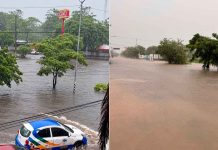 Huracán “Rachel” provoca inundaciones en Lázaro Cárdenas; suspenden clases en siete municipios