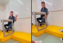 #VIDEO // Maestro del IPN humilla a una alumna al arrojarle su libreta al piso tras ponerle 0