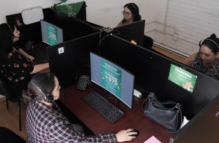 Con la Línea 075, Seimujer brinda acompañamiento al aborto legal y seguro